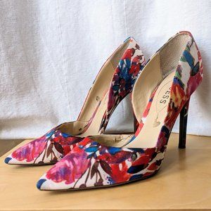 Flower Ladies Pumps (Guess, NWOT, Size 9.5)